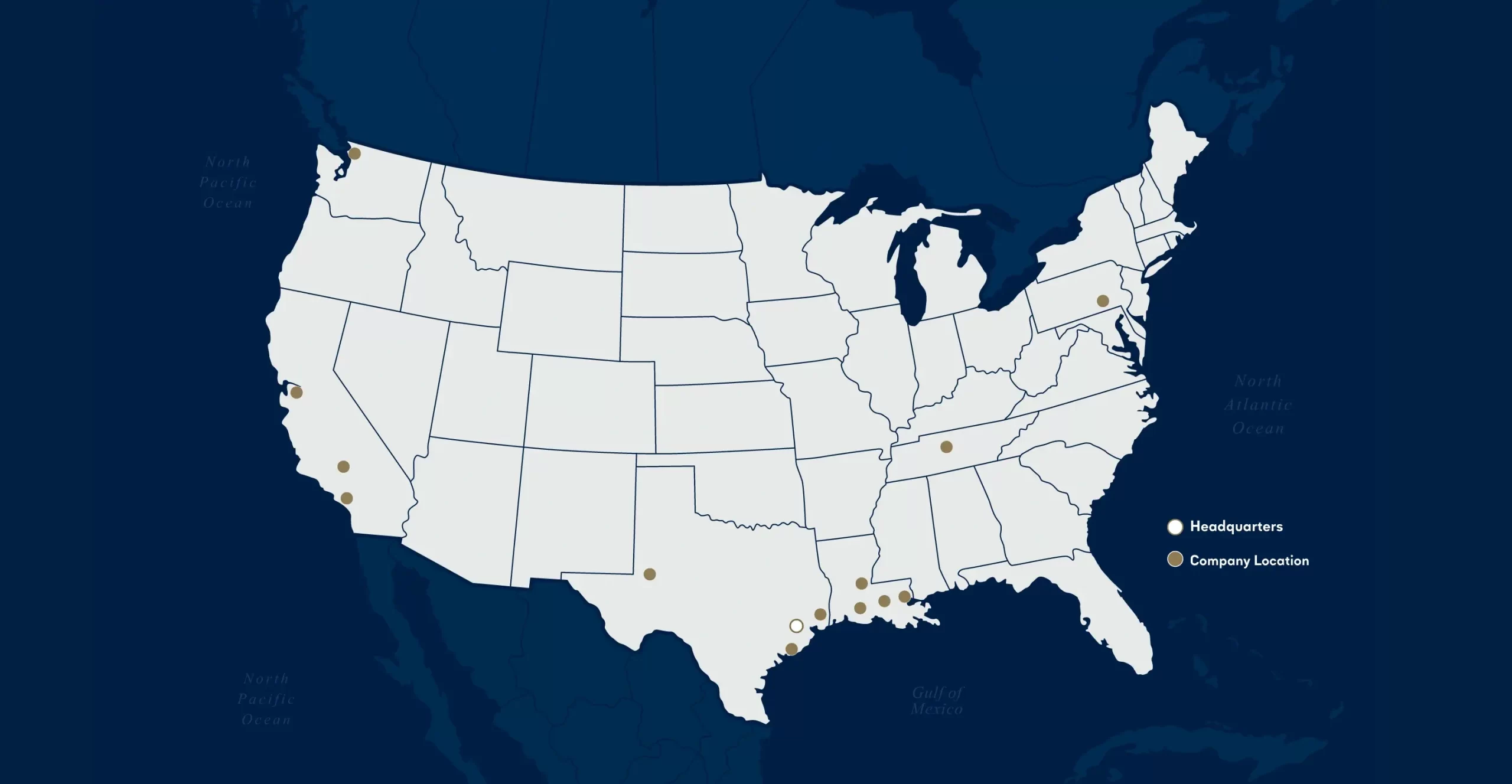 about map with dots universalplantservices